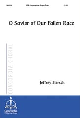 O Savior of Our Fallen Race SATB choral sheet music cover